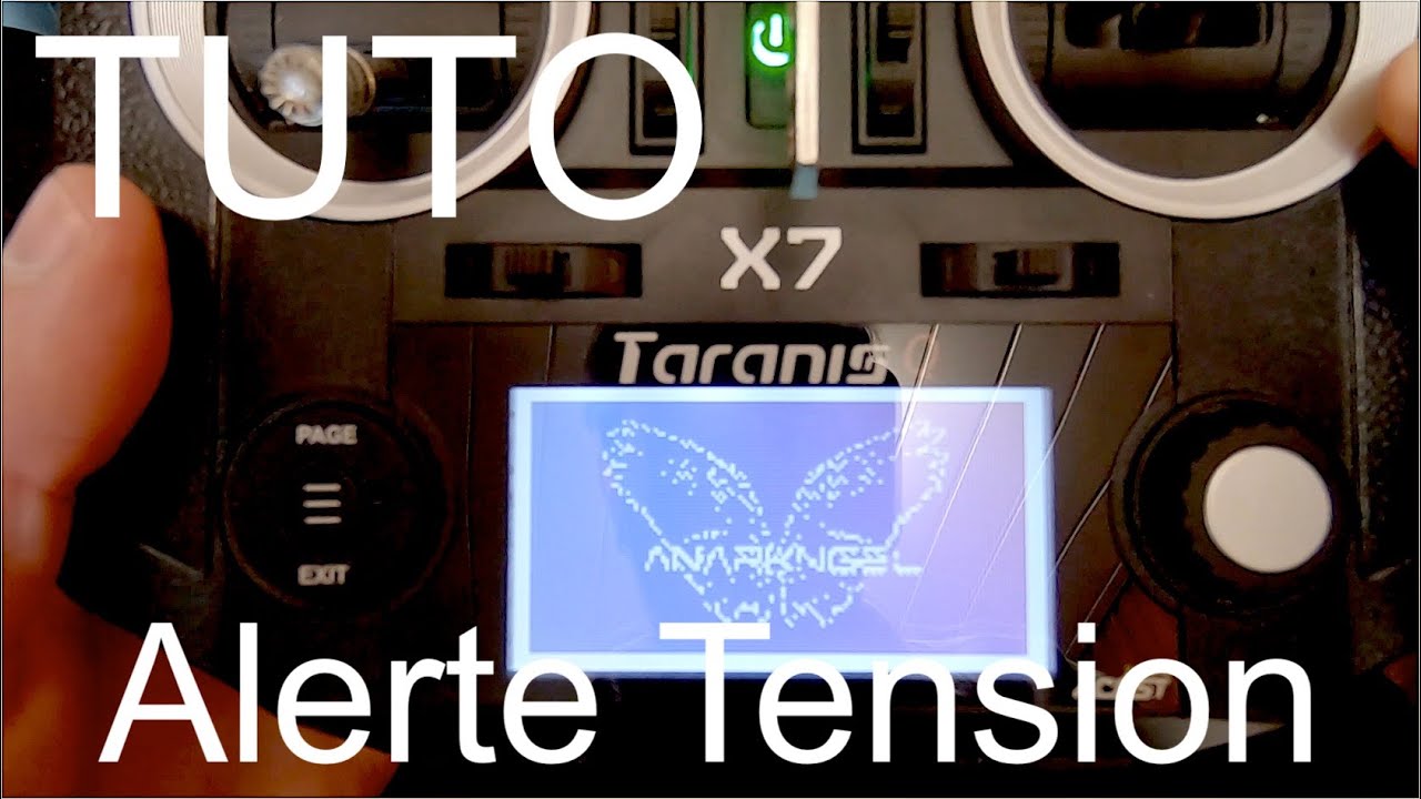 Tuto Taranis QX7 : Pour que votre radio dise la tension.