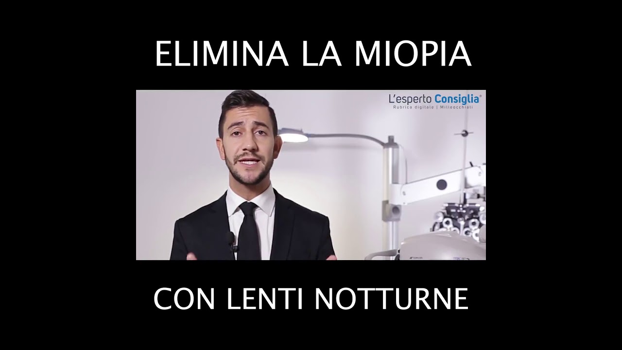 Ortochetaologia - Lenti a Contatto Notturne per la Miopia