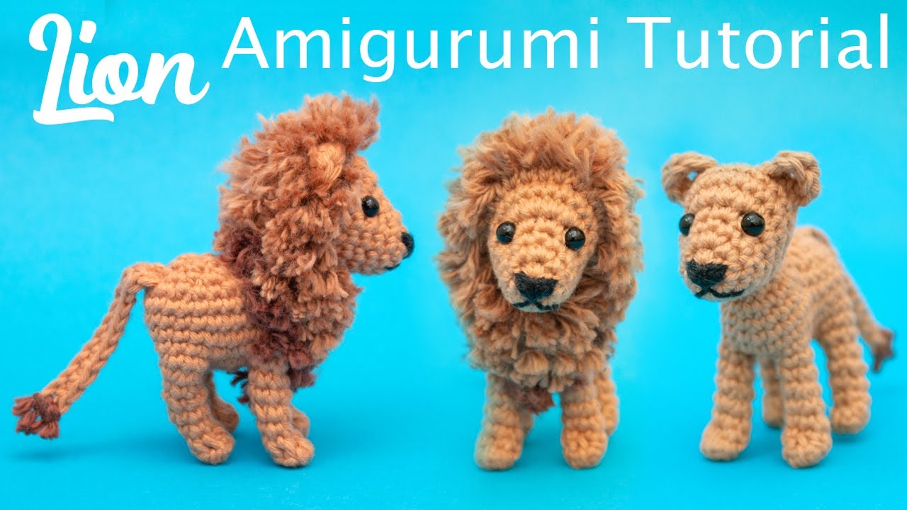 Lion Amigurumi Crochet Tutorial