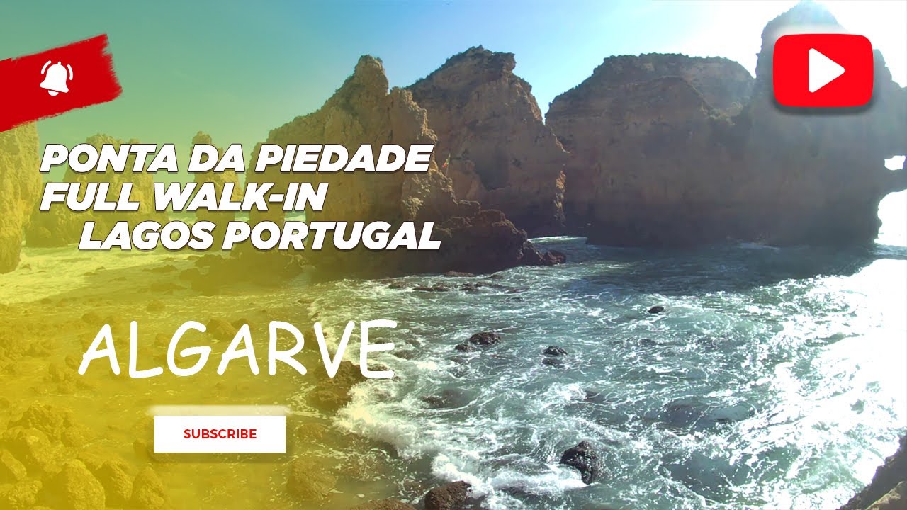 Ponta da Piedade Lagos - Full Walk in -  Portugal