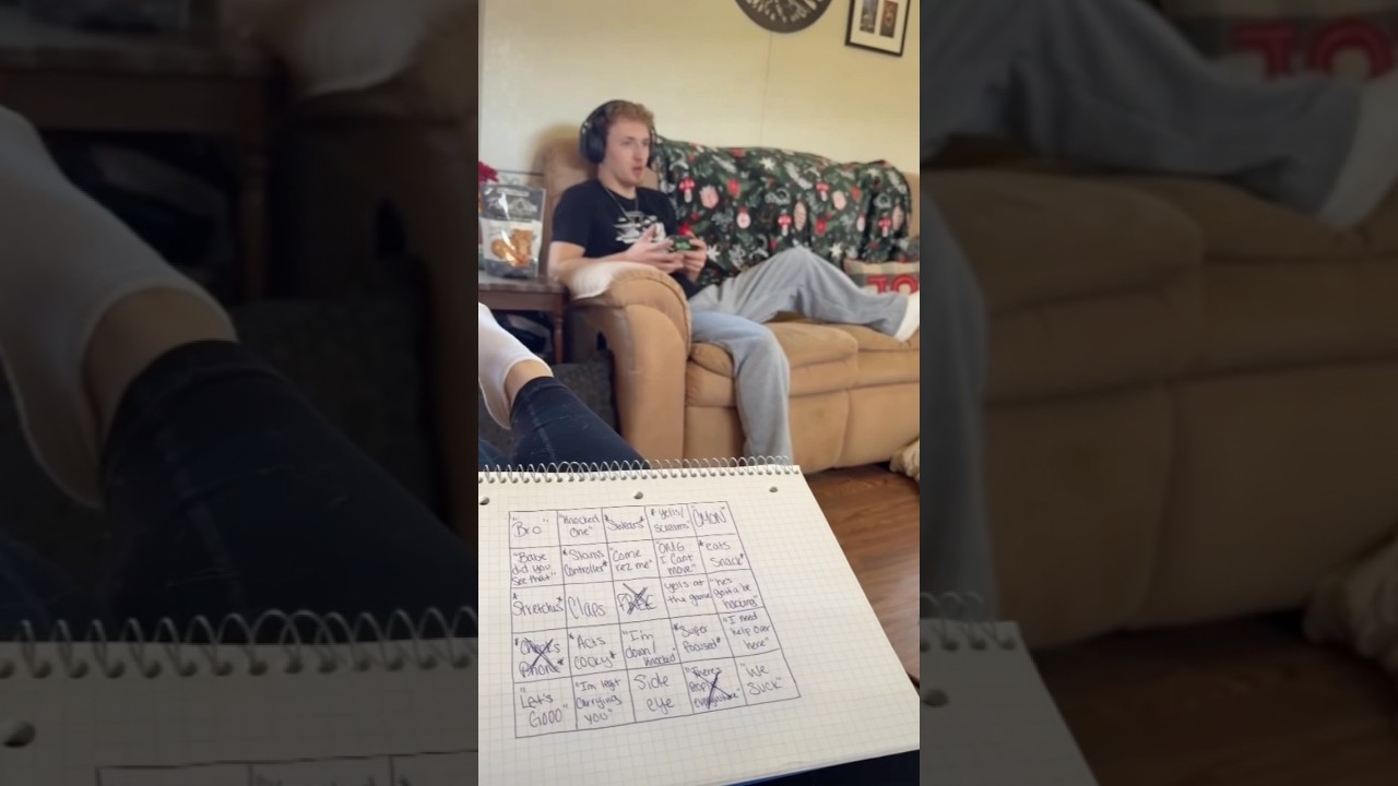 Playing &ldquo;Husband Bingo&rdquo; 🤣❤️