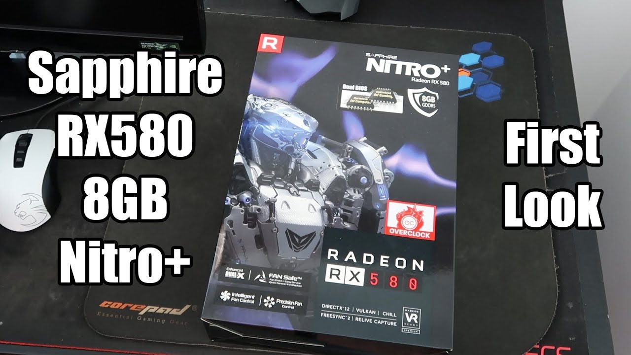 [Unboxing] Sapphire RX580 8GB Nitro+ : best under 200€ buy?