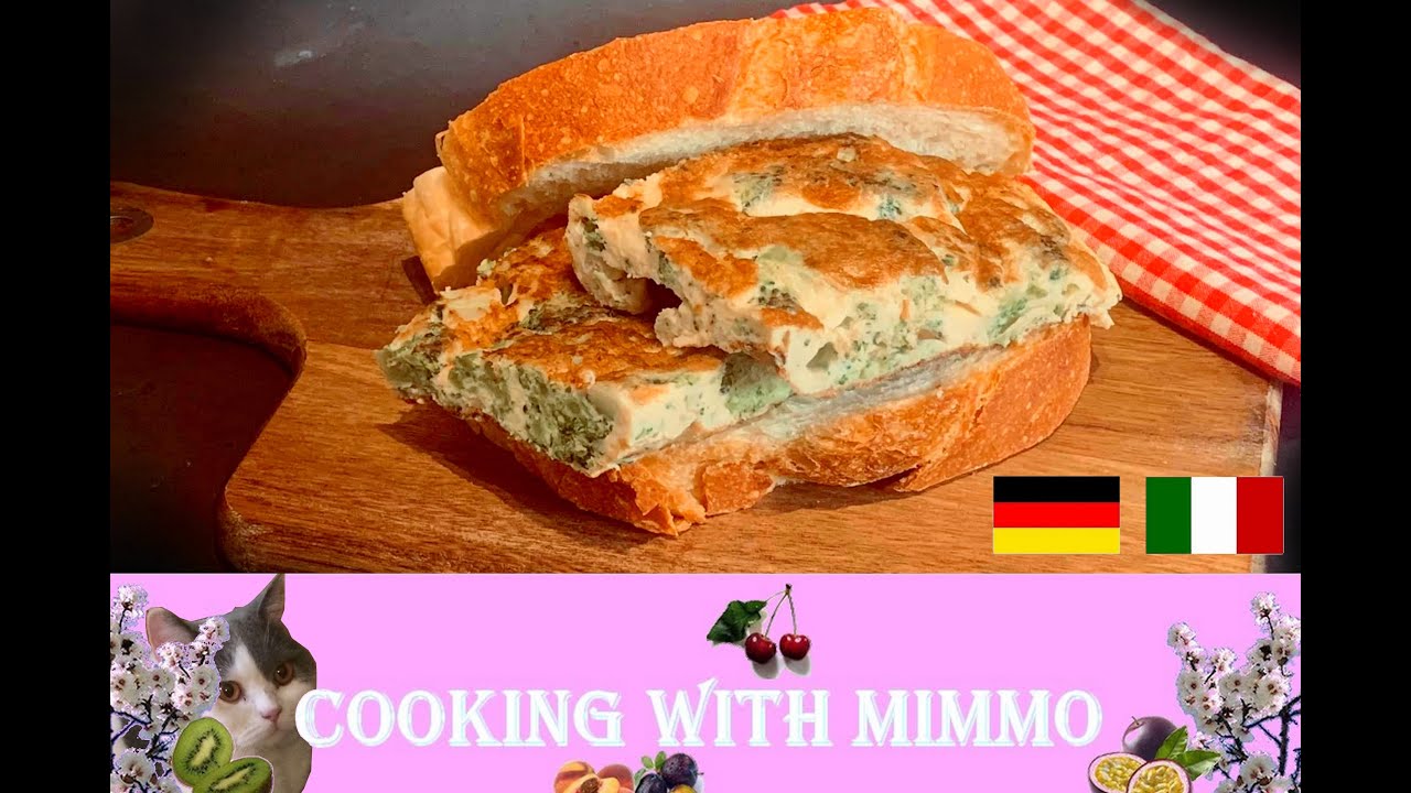 Frittata mit Brokkoli / Frittta con i Broccoli