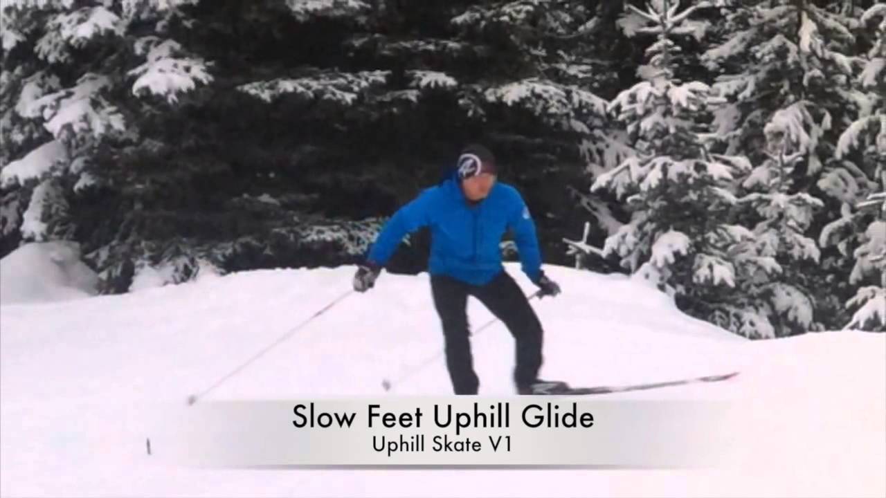 Skate Skiing Uphill: 2 Quick Drills - Quick Hops & Long Glides