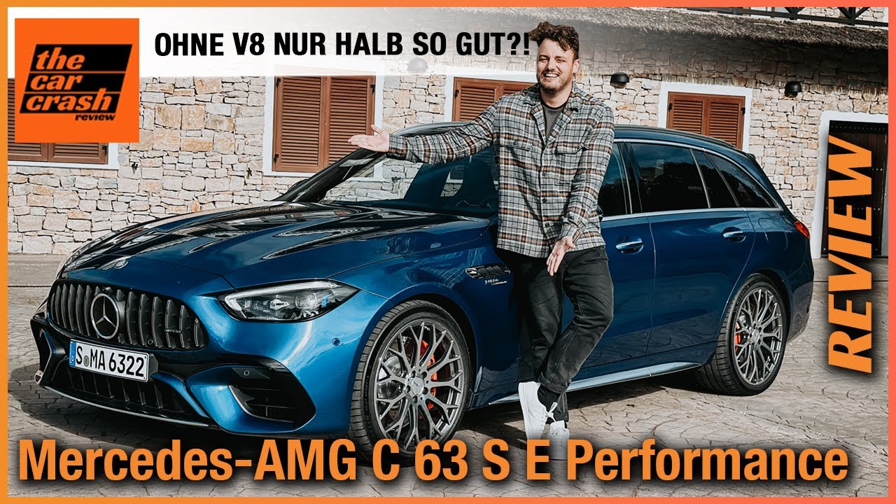 Mercedes-AMG C 63 S E Performance (2023) Ohne V8 nur halb so gut?! Fahrbericht | Review | T-Modell