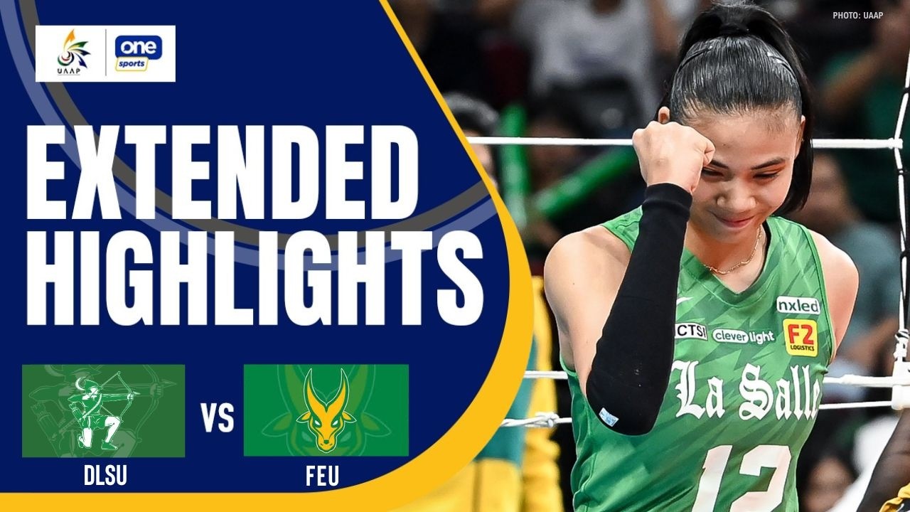 DLSU vs FEU | EXTENDED HIGHLIGHTS | UAAP SEASON 88 WOMEN&rsquo;S VOLLEYBALL