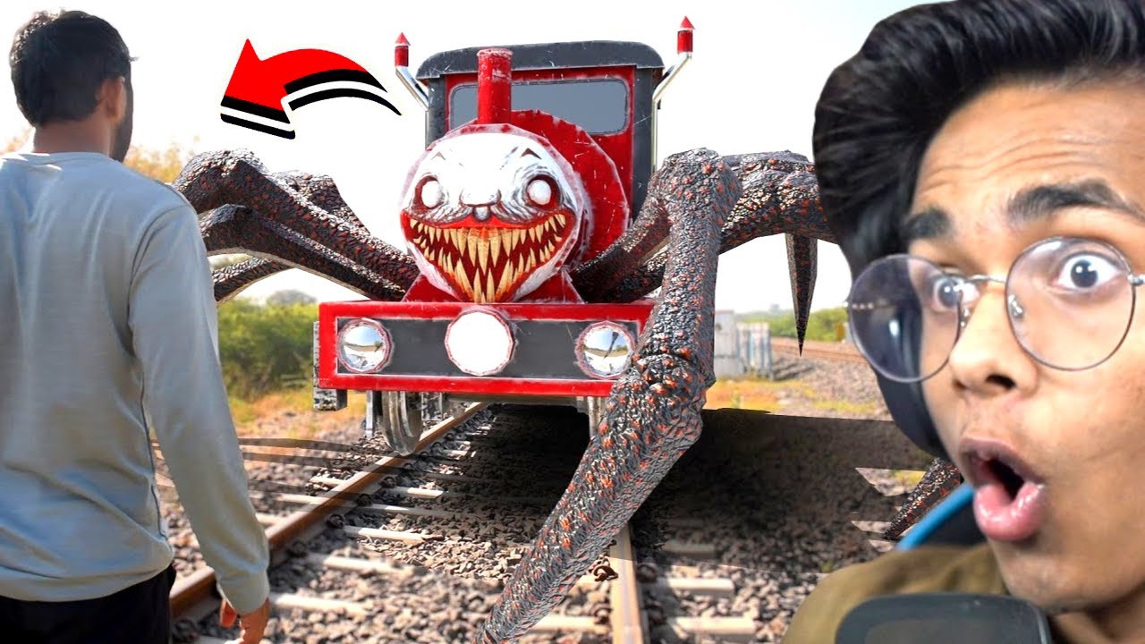 CHOO CHOO CHARLES in REAL LIFE (Horror Train)