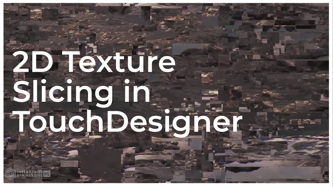 2D Texture Slicing - TouchDesigner Tutorial 049