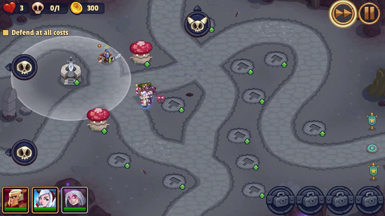 Realm Defense World 5 | Level 143 | Weak Heroes | Legendary Mode | No Items | Tartarus