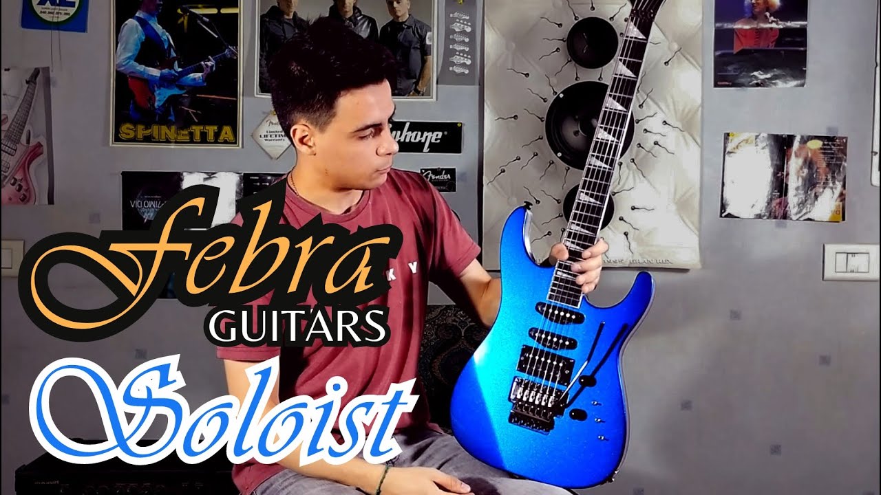 REVIEW: Hablando de la nueva FEBRA SOLOIST inspirada en la JACKSON SOLOIST de GUSTAVO CERATI