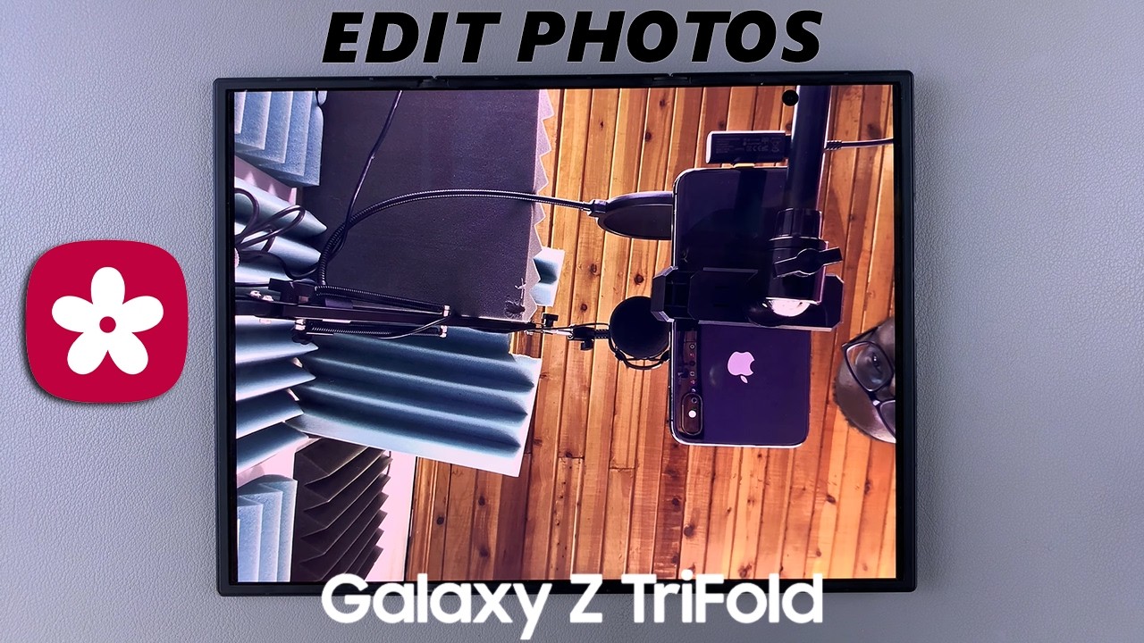 Как редактировать фотографии на Samsung Galaxy Z TriFold