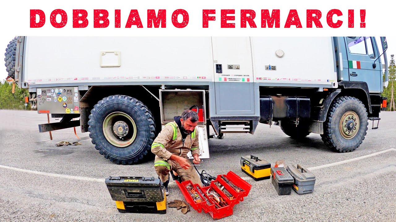 Nuovi problemi 😳 Dobbiamo fermarci dopo Yellowstone 😵 USA Giro del mondo in camper 4x4