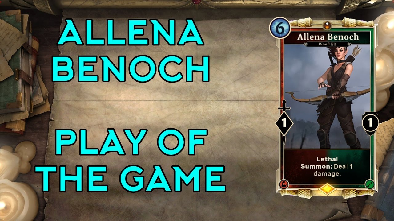 Allena Benoch in an Overwatch style Play of the Game