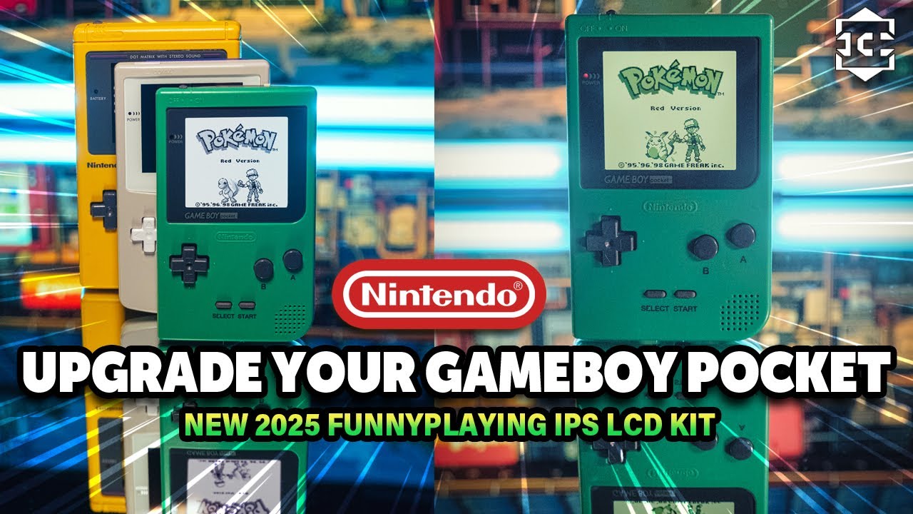 Лучший комплект IPS LCD для Game Boy Pocket в 2025 году — полное руководство по моддингу FunnyPla...