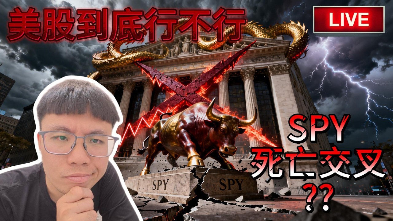 【Rwei直播】美股到底行不行，SPY會死亡交叉？｜2026/03/01