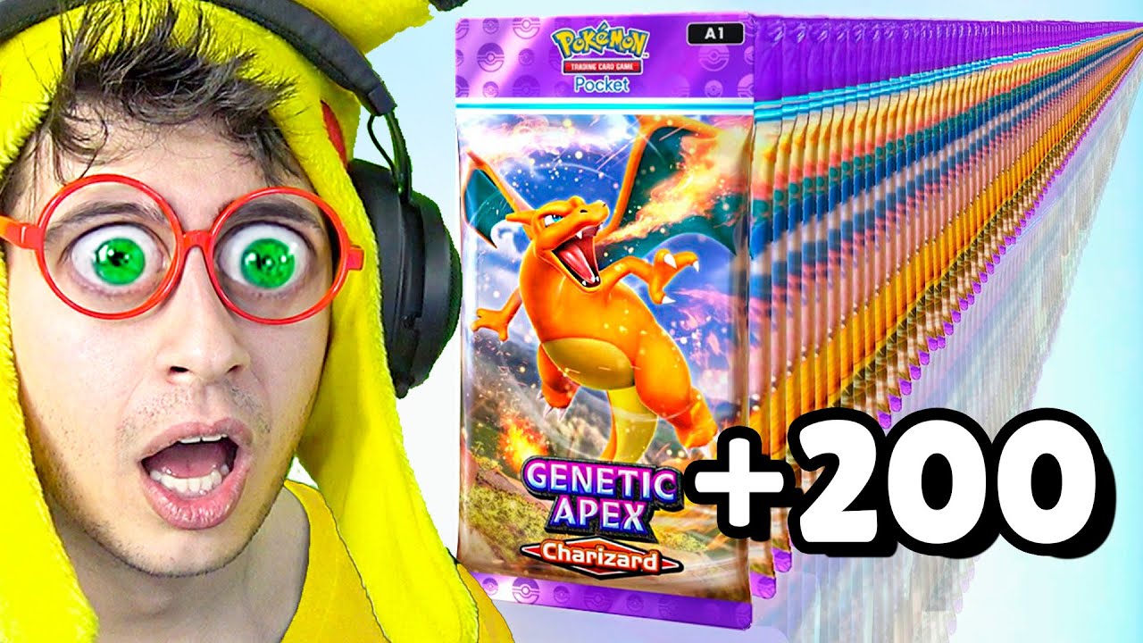 He Abierto +200 Packs de Pokémon TCG Pocket