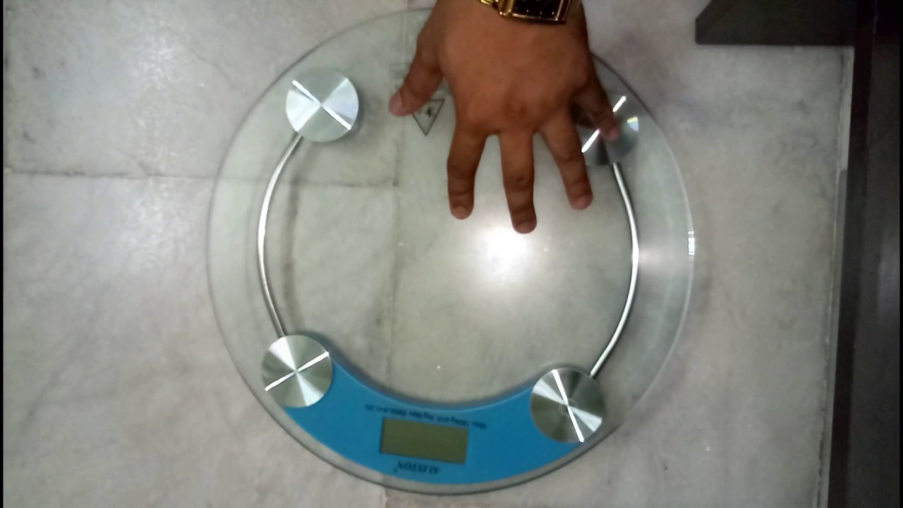 Glass Electronic Weight Scale