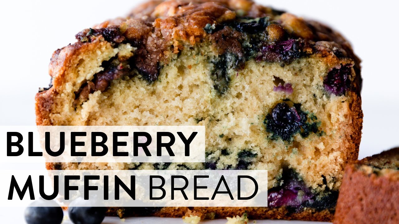 Blueberry Muffin Bread | Sally's Baking