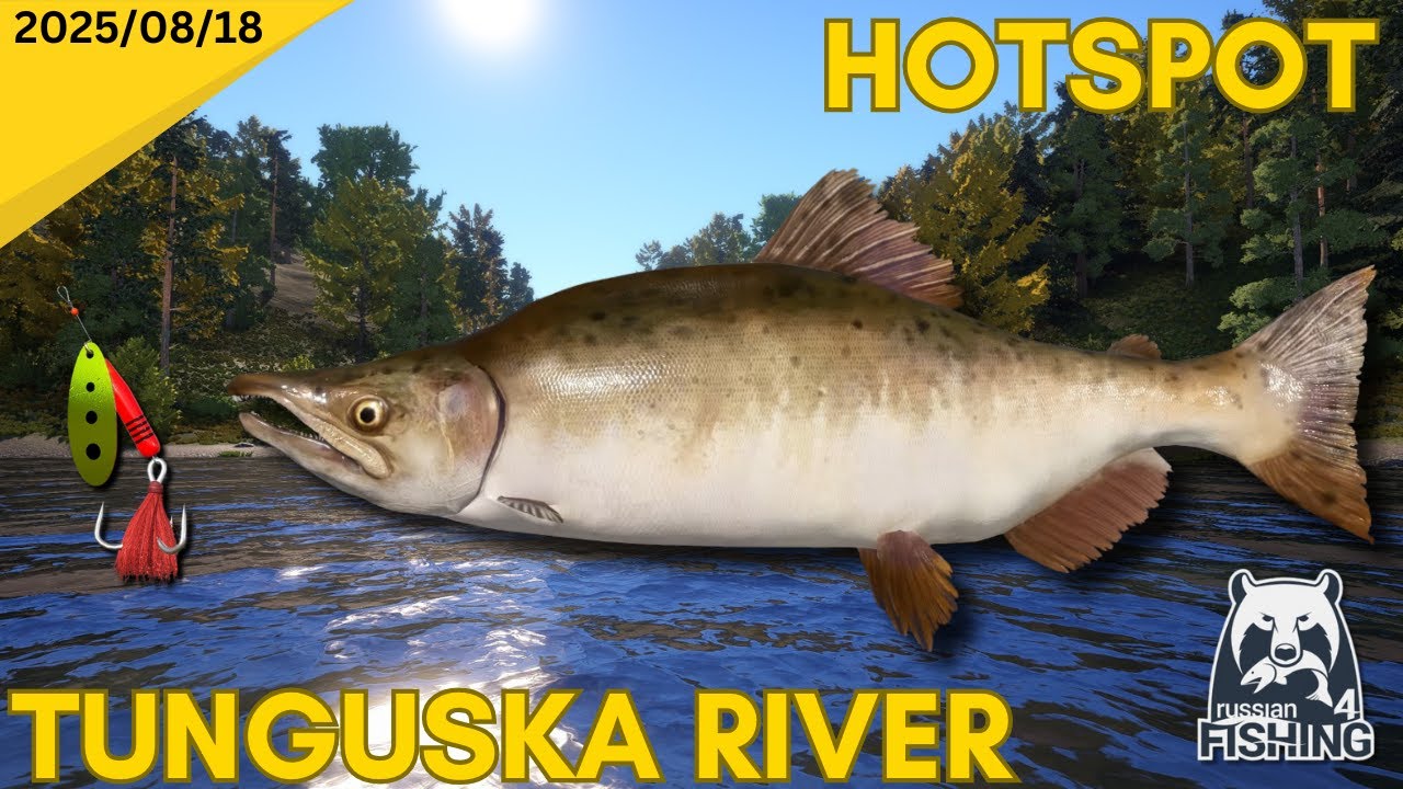 Pink Salmon & Grayling Hotspot - Russian Fishing 4