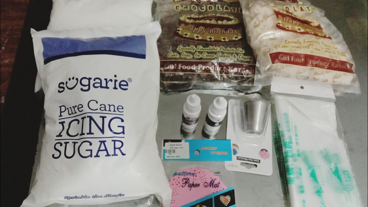 Unboxing/baking items/Thank you Milkyz Food/Bake house