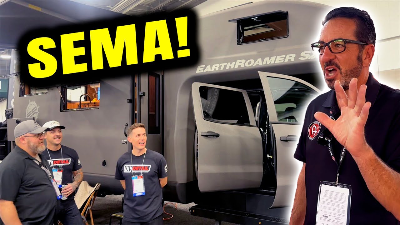 EarthRoamer & Adam’s Polishes: Come Tour SEMA With Us!