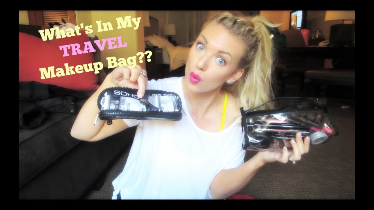 ❤ What's In My TRAVEL Makeup Bag? ❤