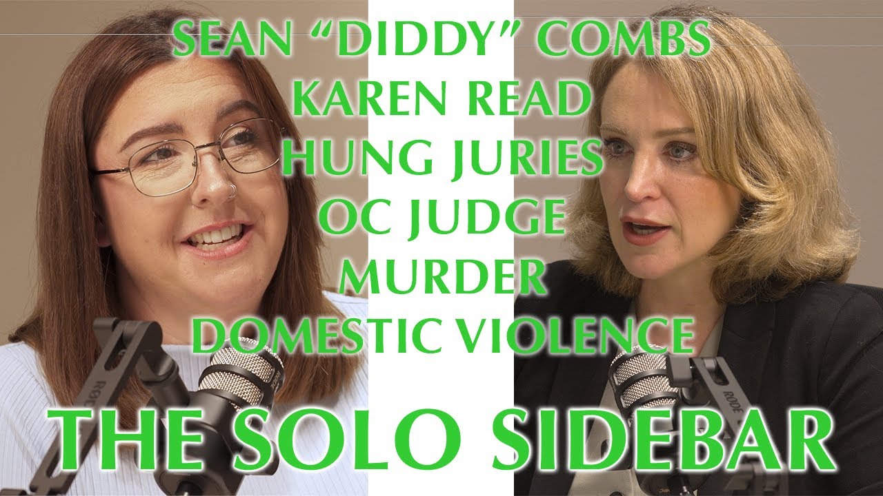 The Solo Sidebar: Criminal Defense Video Podcast with Orange County Attorney Lauren Johnson-Norris