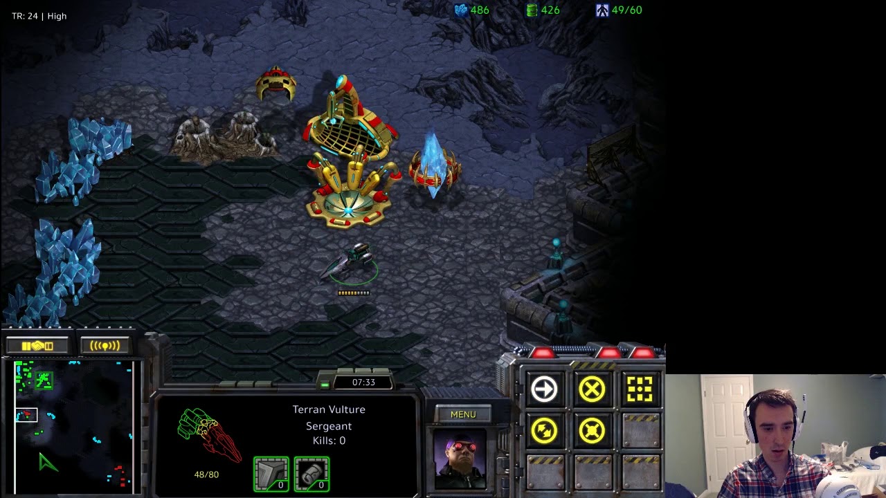 StarCraft Remastered - 1v1 (FPVOD) Nyoken (T) vs vs CSL-cRuZa (P) Polaris Rhapsody