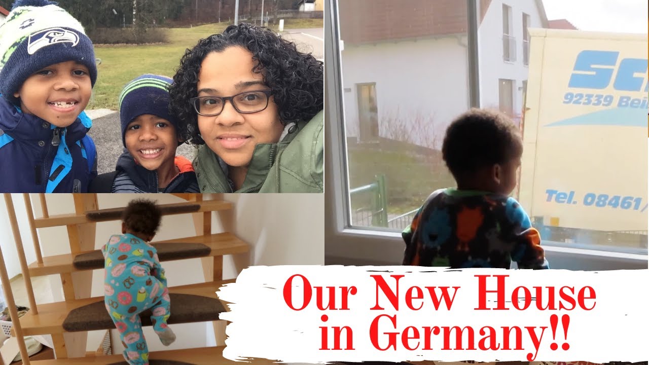 MILITARY HOUSING IN GERMANY!! | Empty House Tour - Off Post Living | HOHENFELS, GERMANY | Feb 2020