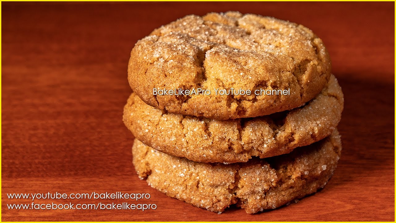 Simply THE BEST SOFT Ginger Cookies Recipe