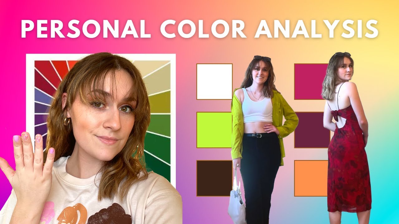 MY PERSONAL COLOR ANALYSIS | Which colors look best on me?
