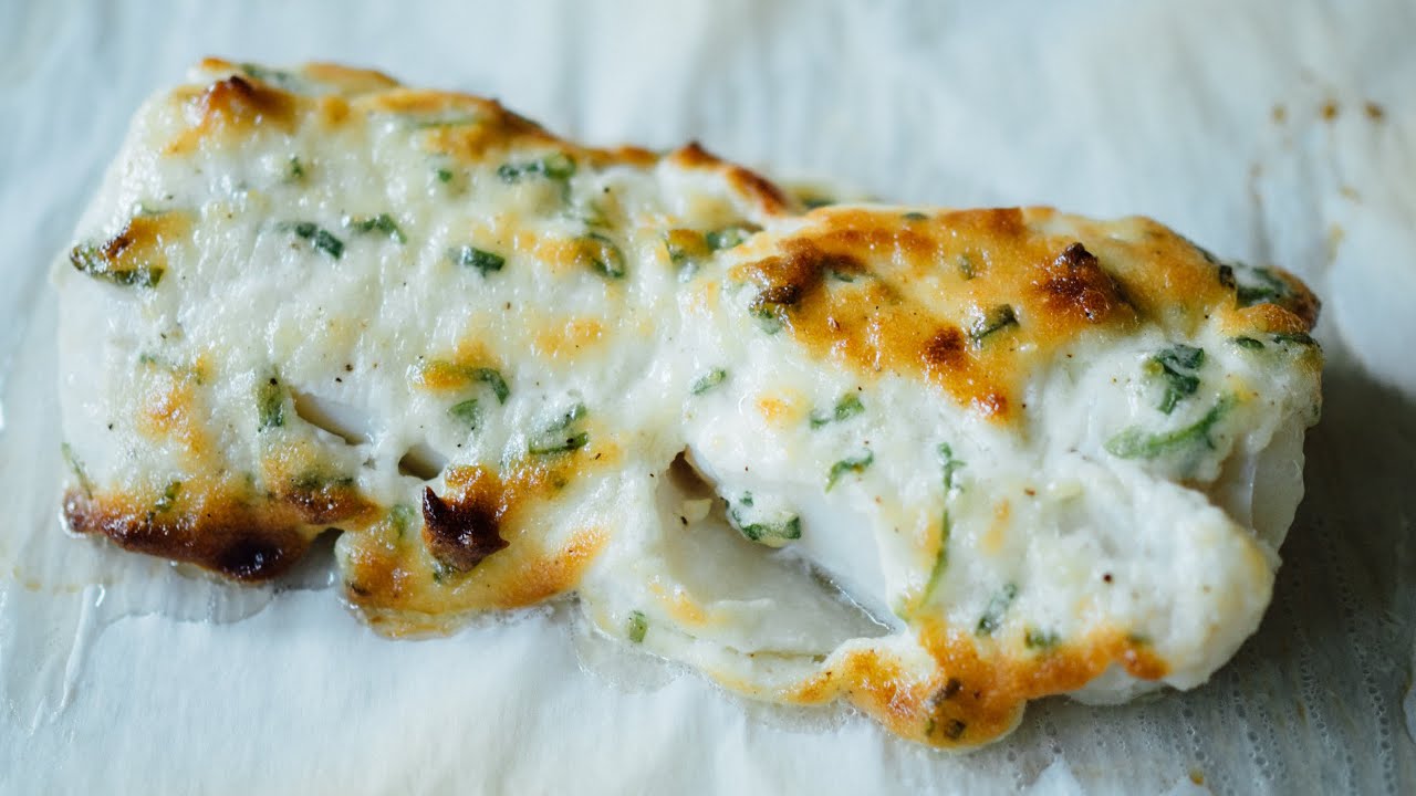 Parmesan Mayonnaise Baked Cod