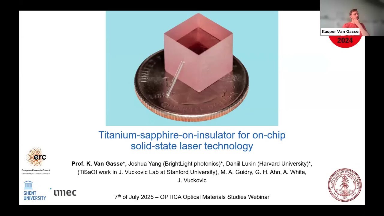 Titanium:Sapphire Integration for On Chip Solid State Laser Technology
