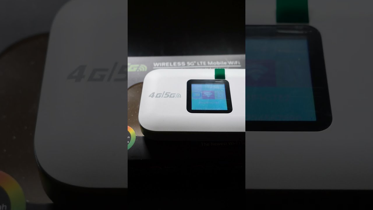 Portable 4G/5G LTE WiFi Router,Portable Wifi Router  SIM Card Slot, #Shorts  