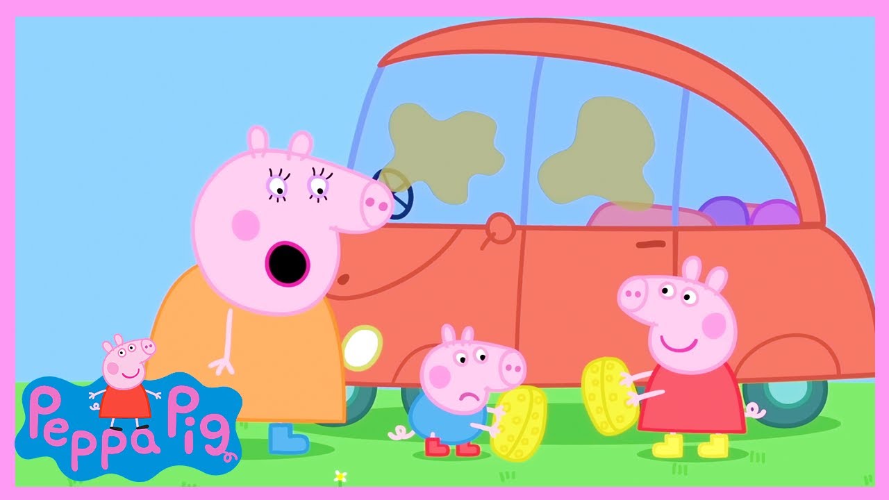 Peppa Renser En Bil! (Samling) | Gurli Gris Fulde Episoder | Tegnefilm For B&oslash;rn