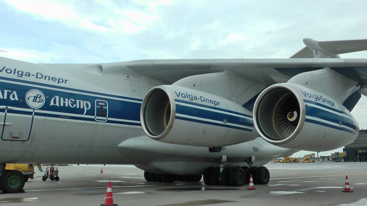 IL-76MD-90 walk around Volga Dnepr RA-76952