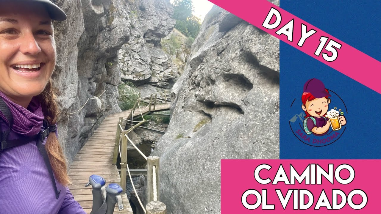 Day 15- Camino Olvidado | Scrambling Down Rocks through a Narrow Gorge into a Fairytale Beech Forest