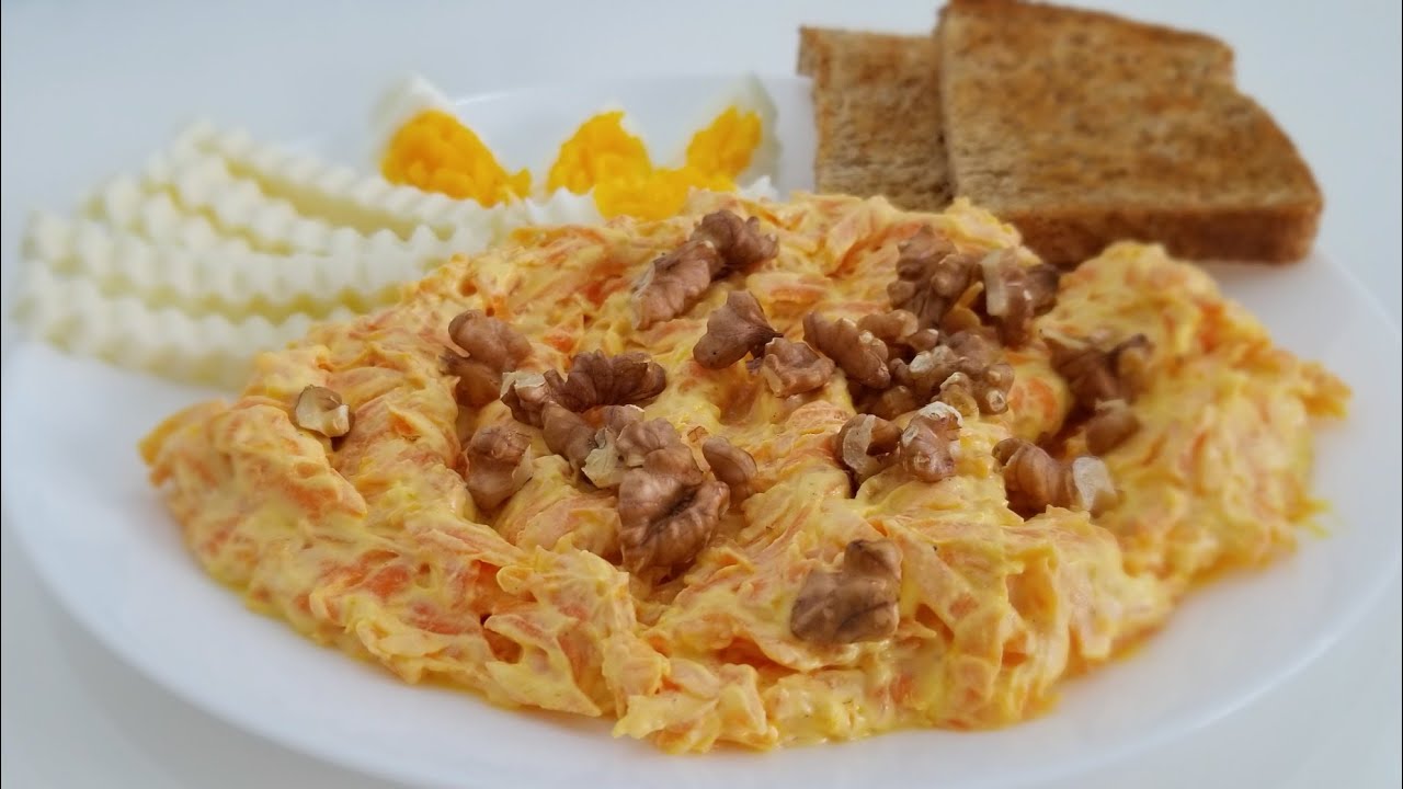 Турецкая кухня/Таратор из моркови/Турецкие закуски/Havuç tarator