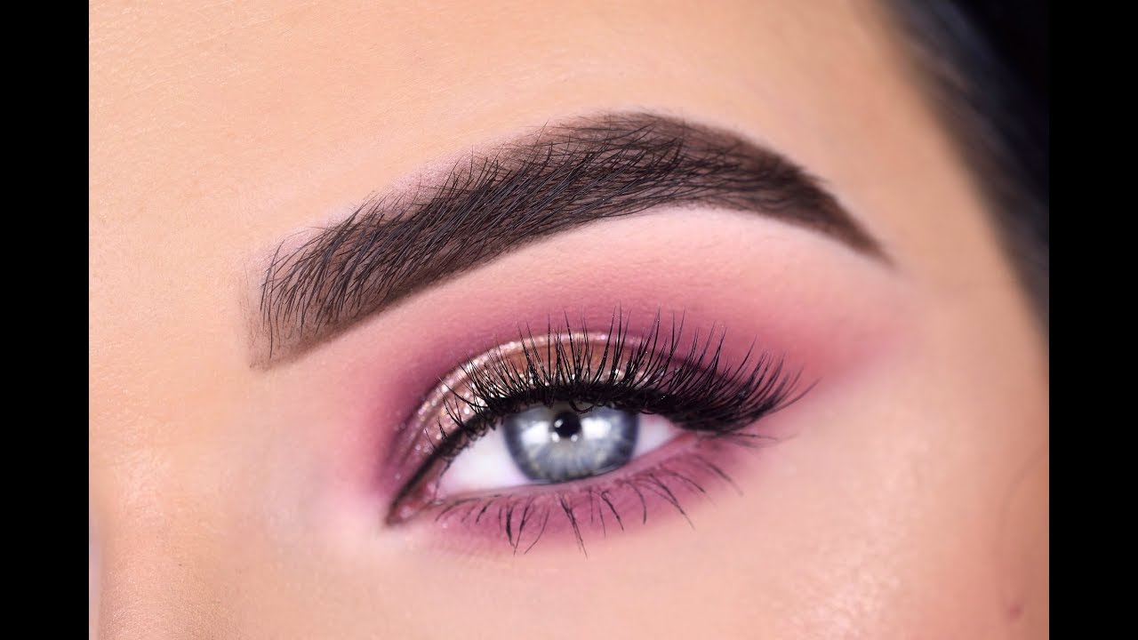 Huda Beauty NUDE Palette + Marc Jacobs See-Quins Glitter | Eyeshadow Tutorial