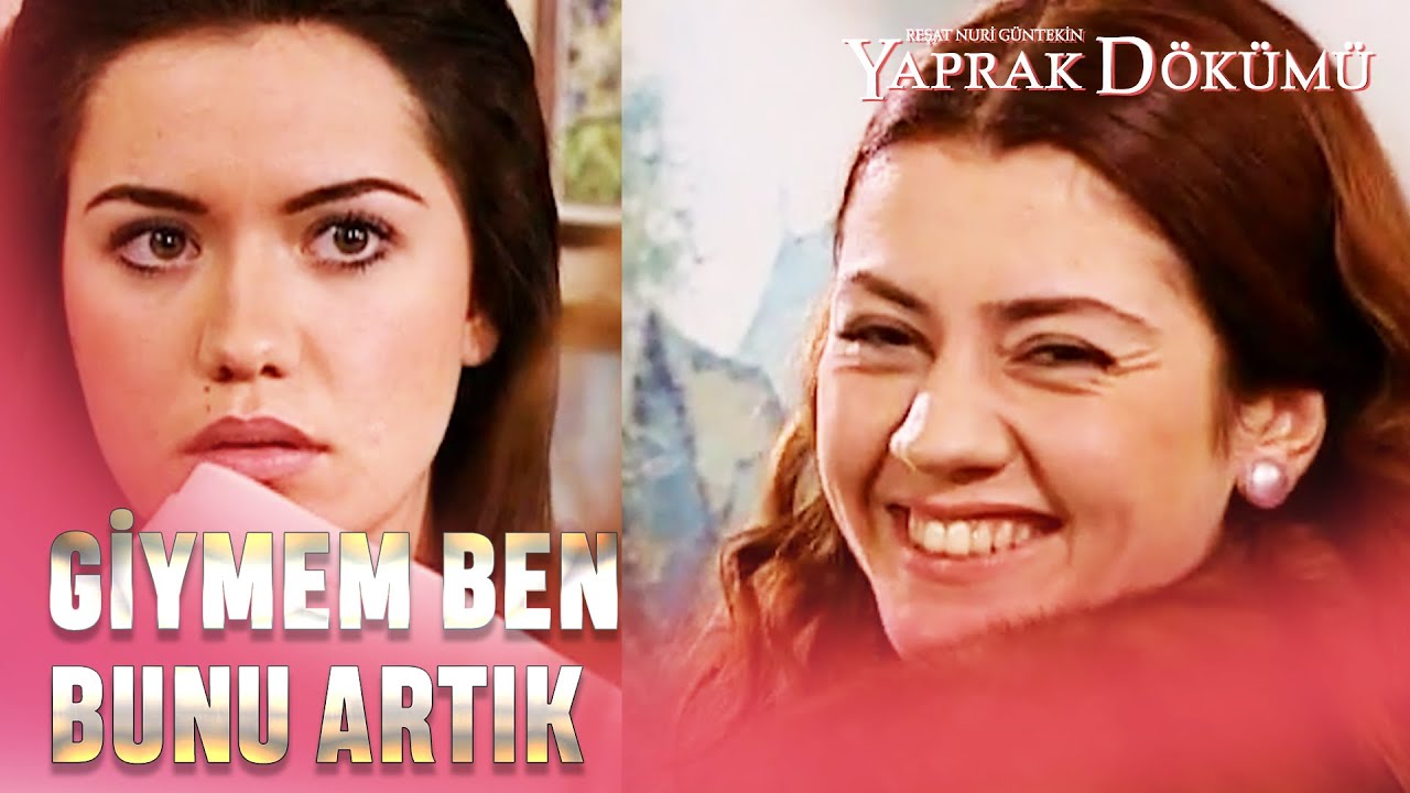 Leyla, Necla'nın Suratına Pembe Mantoyu Fırlattı! - Yaprak Dökümü 22.Bölüm