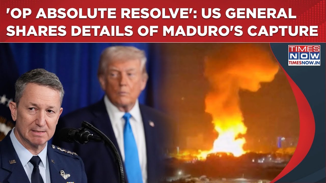 US Captures Maduro: Watch 'Op Absolute Resolve' Details| Trump's General Caine On Venezuela Action