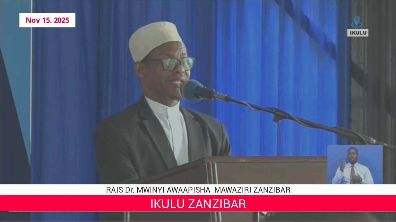 DR MWINYI AWAAPISHA MAWAZIRI ALIOWATEUA IKULU ZANZIBAR