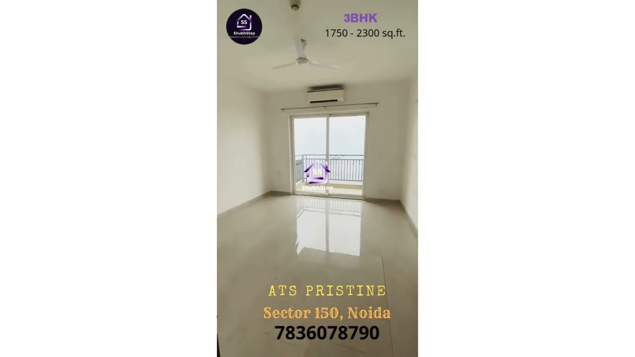 ATS Pristine Sector 150 Noida | 3BHK Sample Flat Tour | 1750-2300 Sq.Ft.#atspristine #Sector150Noida