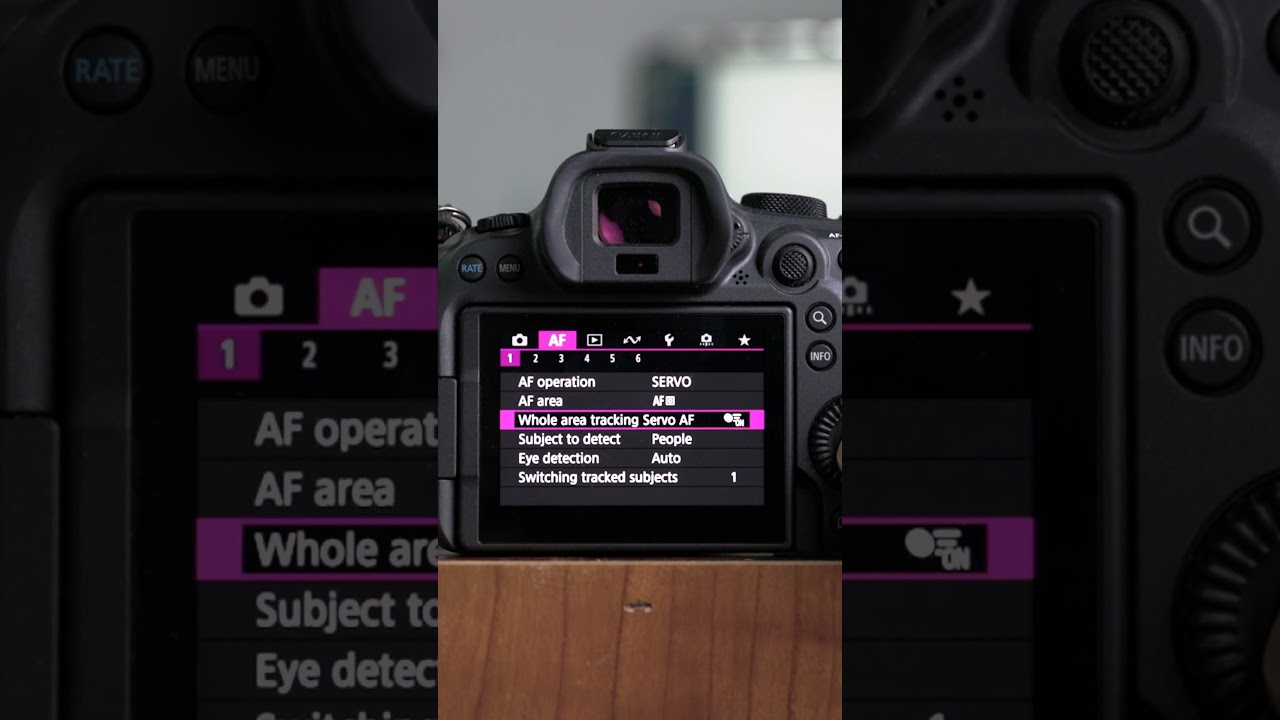 Easy Autofocus settings for your camera #autofocus #camerasetting #learnphotography