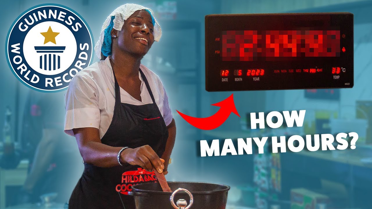 Hilda Baci's Longest Cooking Marathon - Guinness World Records