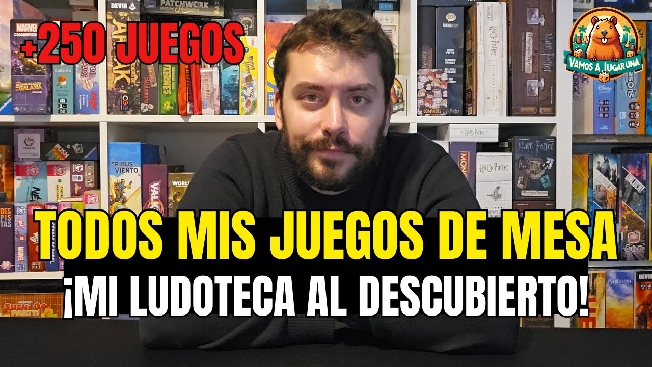 ¡MI LUDOTECA AL COMPLETO! MÁS de 250 JUEGOS DE MESA al DESCUBIERTO