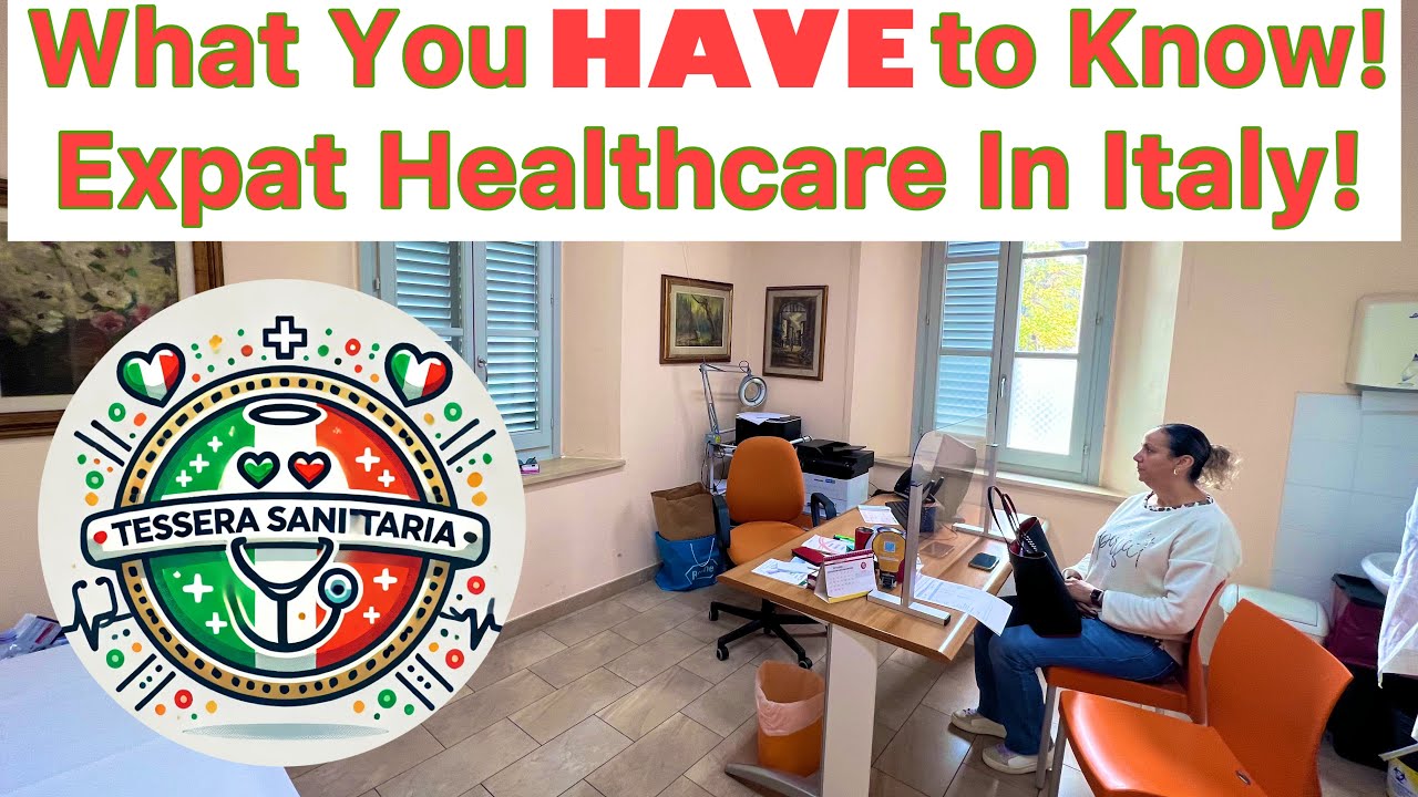 Health Care for Expats! You Better Learn the System FAST! 🇮🇹❤️