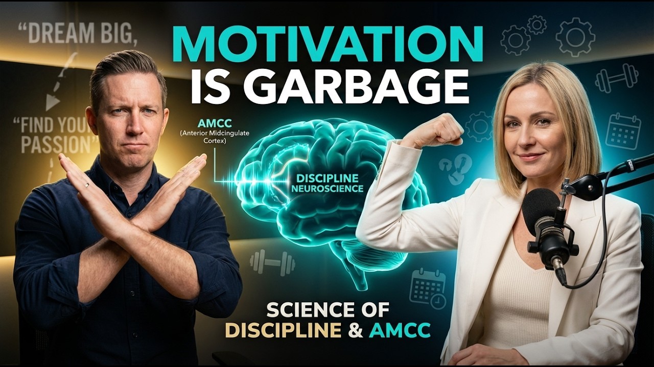 The Real Reason Motivation Doesn't Stick - Neuroscience of Discipline