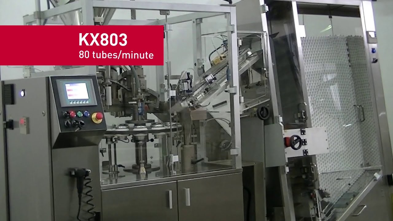 KX803 Tube Filler: Efficient tube filling solution for the health & beauty industry