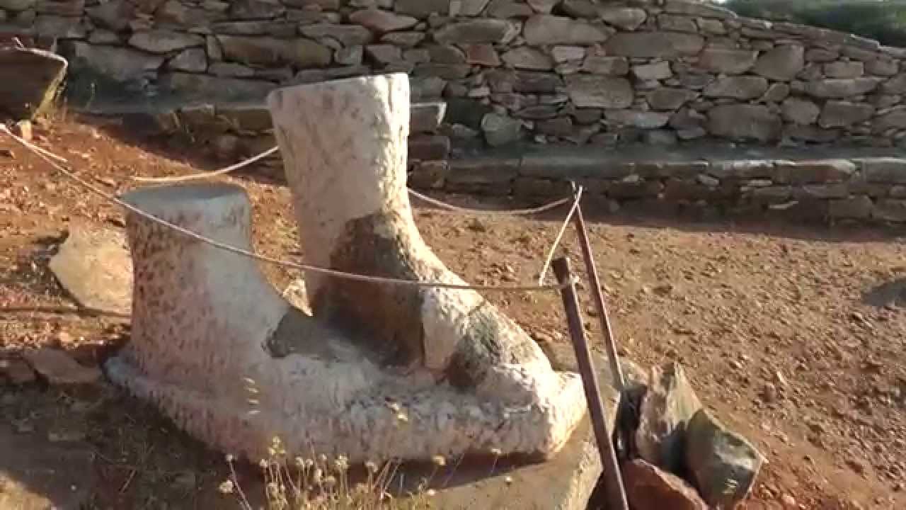 Kouros 3 Ancient Statue Aegean Island Naxos KALIMERA travel